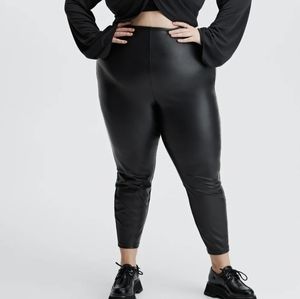 Fabletics Vegan Leather Leggings